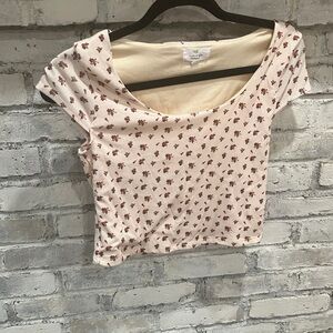 Floral Print Women's Top